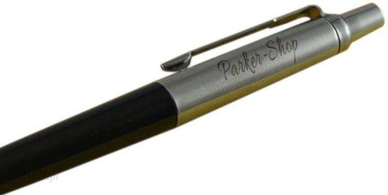Parker Długopis Jotter Czarny Etui + Wkłady Grawer