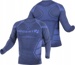 Hoegert Technik Hogert Ht5K390-3Xl-4Xl Koszulka Termiczna Niebiesk