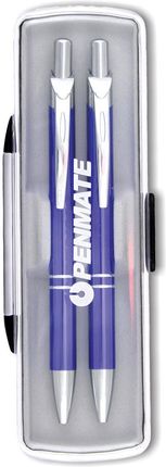 Penmate Komplet B+M Luszt. Długopis Ołówek Automatyczny Ciemnoniebieski