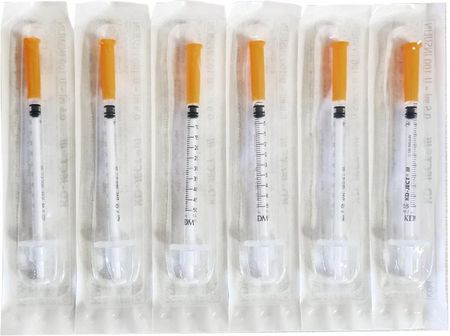 Kdm Strzykawki Insulinowe 0,5 Ml U-100 G30X8Mm 100Szt - zdjęcie 2
