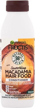 Garnier Fructis Macadamia Hair Food Odżywka Wygładzająca 350 ml