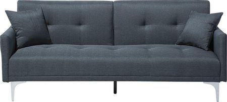 Beliani Sofa Rozkładana Granatowa Lucan 7750358