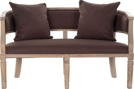 Dkd Home Decor Sofa Brązowy Płótno Drewno Kauczukowe Tradycyjny (122x69 72 Cm) 8762370