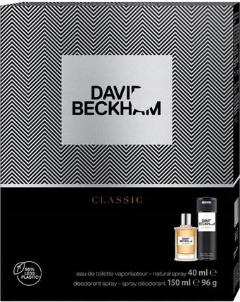 David Beckham Classic Zestaw Prezentowy 150 ml+40 ml