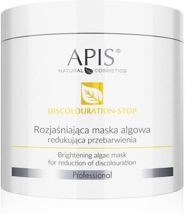Apis Discolouration-Stop Rozjaśniająca maska algowa redukująca przebarwienia 200g