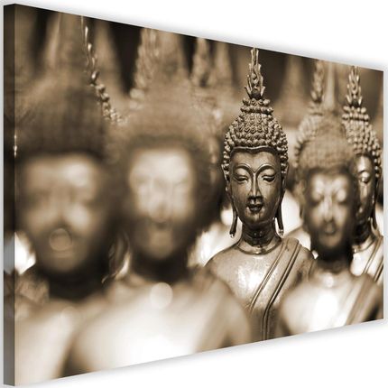 Obraz Na Płótnie Canvas Feeby Budda W Tłumie 90X60 Cm