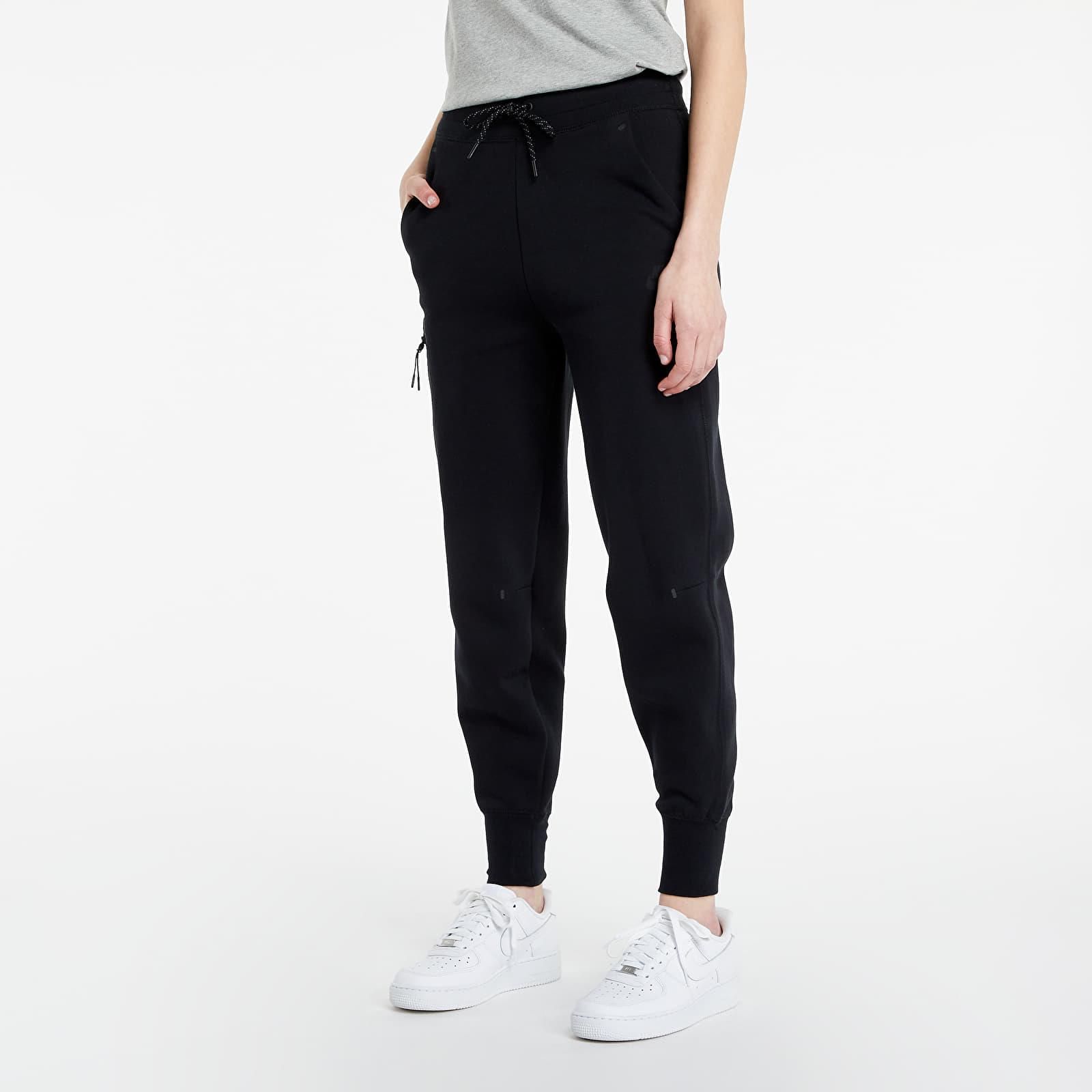 tech pants black