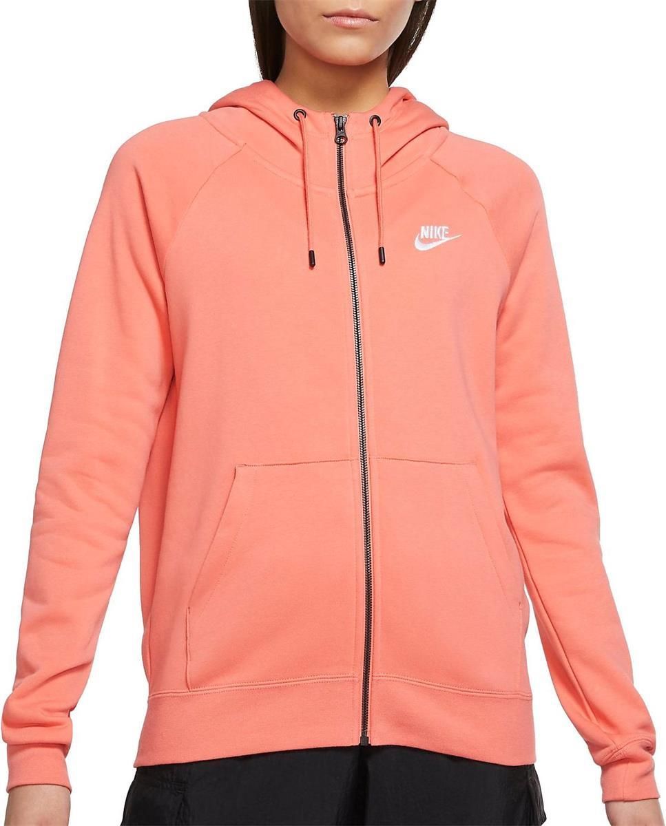 nike bluza w nsw essntl hoodie fz flc