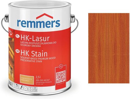 Remmers Hk-Lasur Impregnat Do Drewna 2,5 L Mahoń