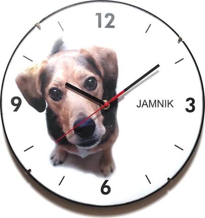 Atrix Zegar Ścienny Ate2030Jm Bl Sw Pies Jamnik 28Cm