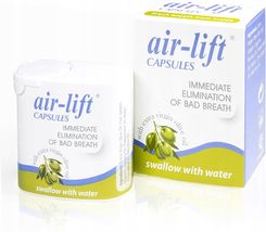 Air-Lift Capsules - Kapsułki konferencyjne zwalczające nieświeży oddech 40 szt. - dobre Suplementy do jamy ustnej
