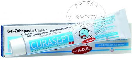 CURASEPT ADS 705 pasta do zębów w żelu 75 ml