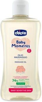 Chicco Baby Moments Sensitive 200 ml Olejek Do Masażu