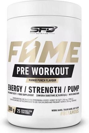 SFD Fame Pre Workout 300G