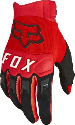 Fox Dirtpaw Gloves Men Czerwony Czarny
