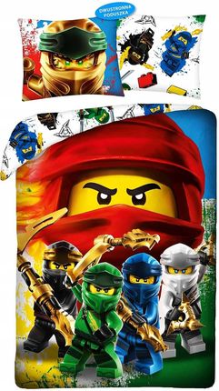 Pościel bawełna 160x200 Lego Ninjago