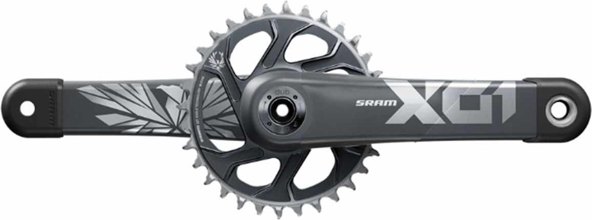 Mechanizm Korbowy Sram X01 Eagle Dub Grafitowy Czarny Długość 170