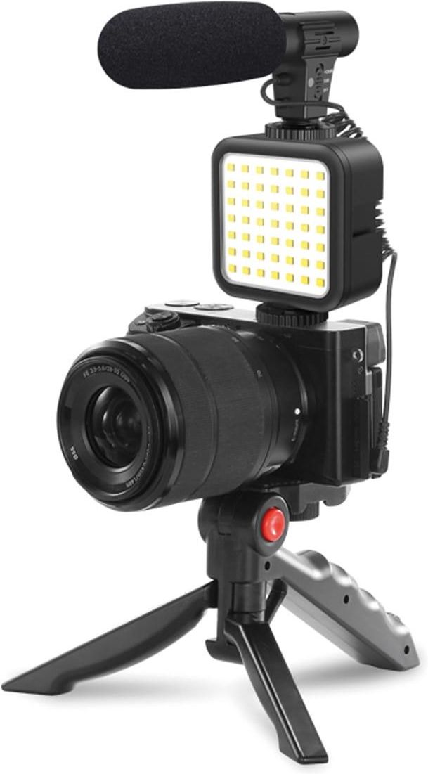 ZESTAW DO NAGRYWANIA FILMÓW 4W1 - VLOGGER KIT - zdjęcie 1 ZESTAW DO NAGRYWANIA FILMÓW 4W1 - VLOGGER KIT