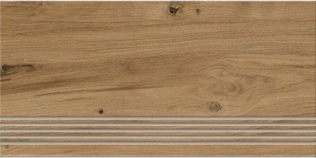 Cer-Art Gres Szkliwiony Ashville Brown Mat Stopnica 29,7X59,8