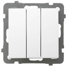 Zdjęcie Ospel Przycisk Potrójny Zwierny Biały (ŁP24GM00) - Gliwice