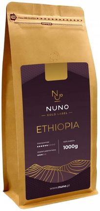 Nuno Kawa Ziarnista Gold Ethiopia 100% Arabika 1kg