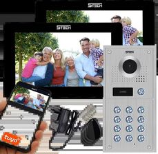 Wideodomofon domofon WIFI 5tech 2 Monitory 7