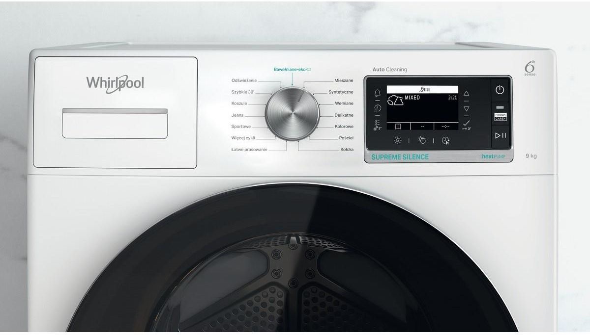 Whirlpool W7 D94WR PL Supreme Silence - zdjęcie 7 Whirlpool W7 D94WR PL Supreme Silence