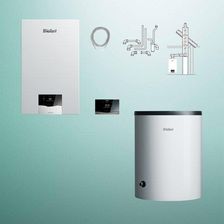 Zdjęcie Vaillant Vc 20Cs/1-5 + Vih R 200/6B + Vrc 720 Sensocomfort + Zestaw Do Szachtu (10043617) - Poznań