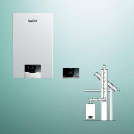 Vaillant Vcw 26Cs/1-5 Ecotec Plus + Sensocomfort 720 + Zestaw Do Szachtu  (10043662)