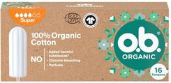 Zdjęcie O.B. Organic Super 16 szt. - Czaplinek