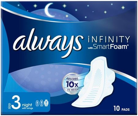 Always Infinity Night podpaski higieniczne