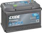 Akumulator Exide Premium 72Ah 720A 72 Ah Ea722