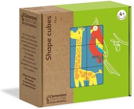 Clementoni Shape Cubes: Animals
