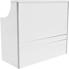 Zdjęcie Recepcja Fryzjerska Kosmetyczna Lakierowana Lada Biurko White - Katowice