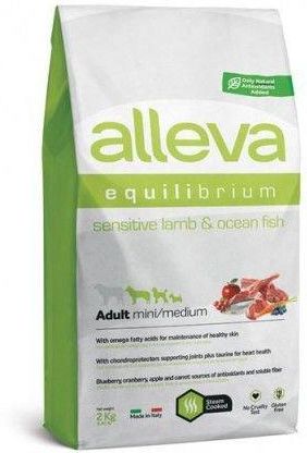Alleva Equilibrium Sensitive Adult Mini&Medium Lamb&Ocean Fish 2Kg