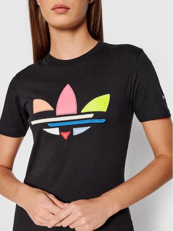 Adidas T-Shirt adicolor Shattered Trefoil Tee H22859 Czarny Regular Fit -  Ceny i opinie - Ceneo.pl