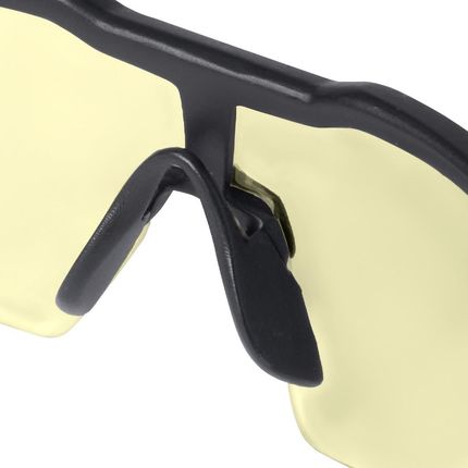 Milwaukee Okulary ochronne odporne na zarysowania żółte 4932478927 - zdjęcie 5