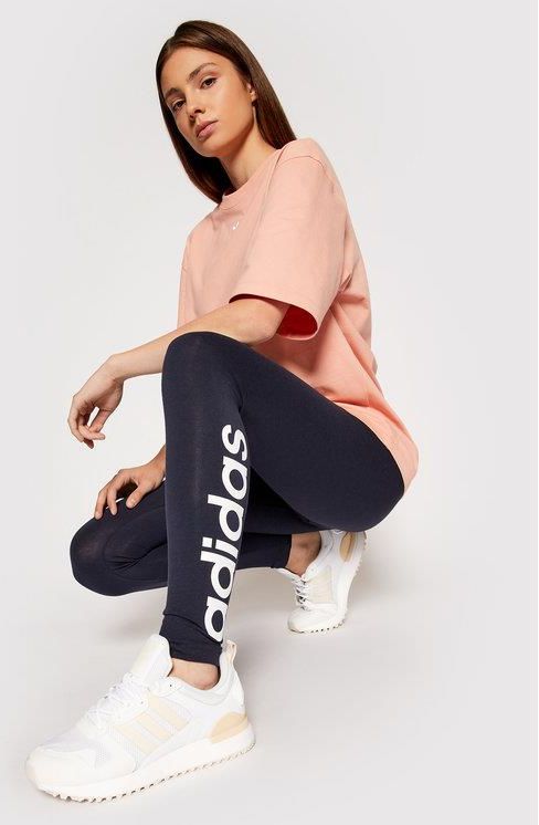 Adidas Essentials High-W Logo W H07781 Leggings