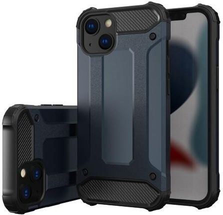 Hybrid Armor pancerne hybrydowe etui pokrowiec iPhone 13 mini niebieski