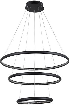 AZZARDO - LAMPA WISZĄCA BRIGHTON 3 LED 55W 3000K - CZARNY - AZ4428  AZ4428