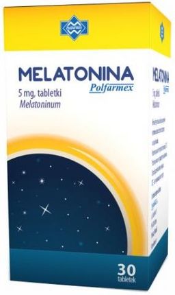Tabletki Melatonina Polfarmex 5 mg 30 szt.