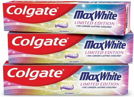Colgate Max White Limited Edition  pasta do zębów 3x100ml