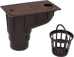 Zdjęcie Scala Plastics Osadnik Rynnowy Pp Do Rur Spustowych - Brązowy PL60059201 - Jarocin