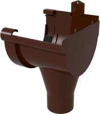 Zdjęcie Scala Plastics Lej Spustowy Prawy G125 Brąz PL15022512 - Suchań