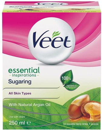 Veet Essential Sugaring With Argan Oil 250ml