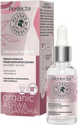 Perfecta Organic Nature Serum Kuracja Przeciwzmarszczkowa Na Dzień I Na Noc 30 ml