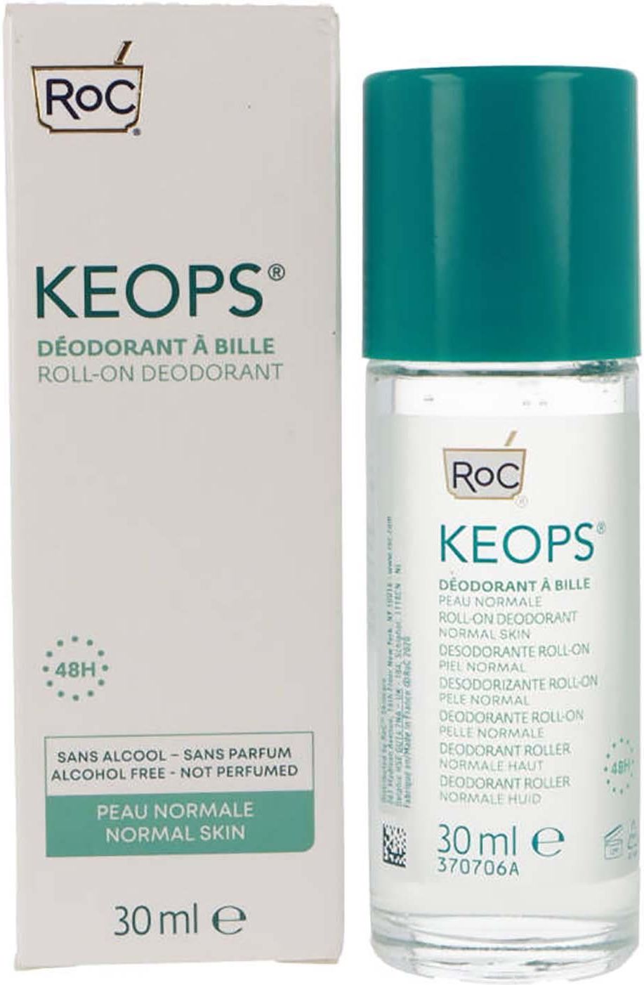 Roc Keops Dezodorant Roll On 30ml - Opinie i ceny na Ceneo.pl