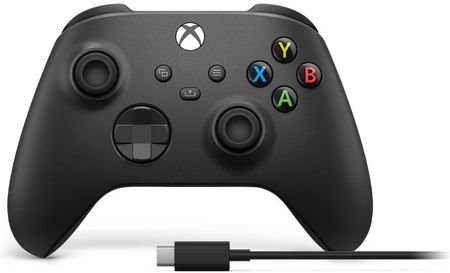 Microsoft Xbox Series X Kontroler Bezprzewodowy + USB-C Carbon Black - 1V8-00002 D