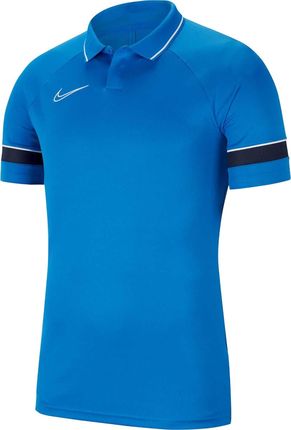 Nike Koszula Z Krótkim Rękawem Y Nk Df Acd21 Polo Ss Cw6106463 Niebieski