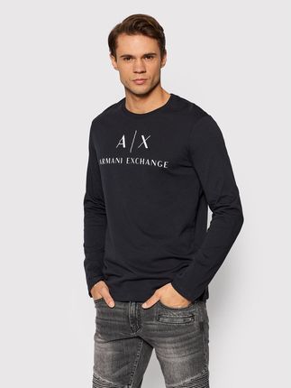 Armani Exchange Longsleeve 8Nztch Z8H4Z 1510 Granatowy Slim Fit